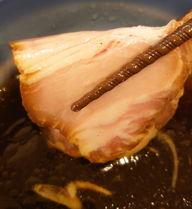 西川口 麺処 有彩の昆布水つけ麺（醤油）