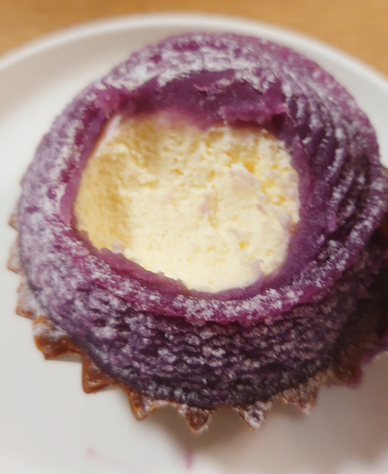 パティスリーサンヴェールの紫芋のモンブラン