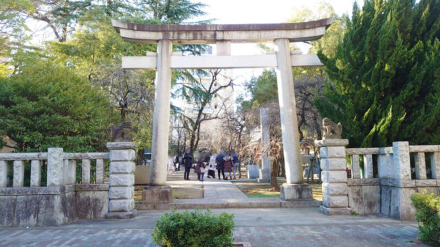 川口神社 元旦 初詣