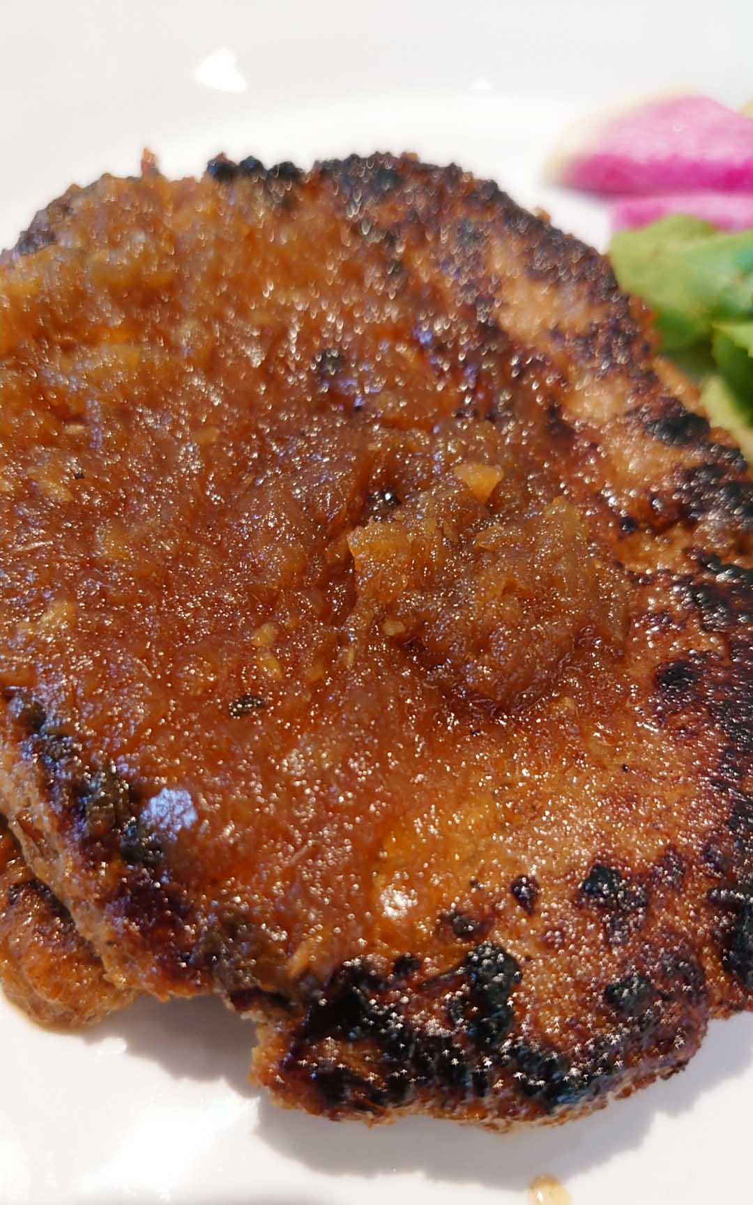 川口ハイウェイオアシス  牛肉のハンバーグステーキ シャリアピンソース
