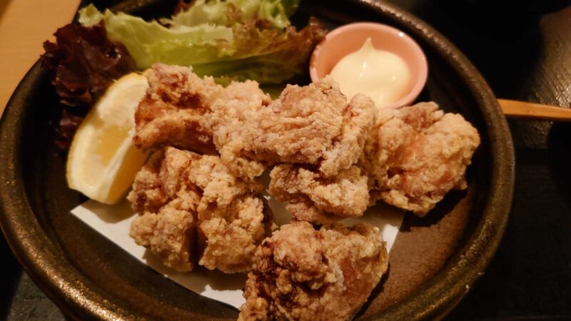 すし屋 銀蔵 川口店 ランチ 鶏の唐揚げ定食