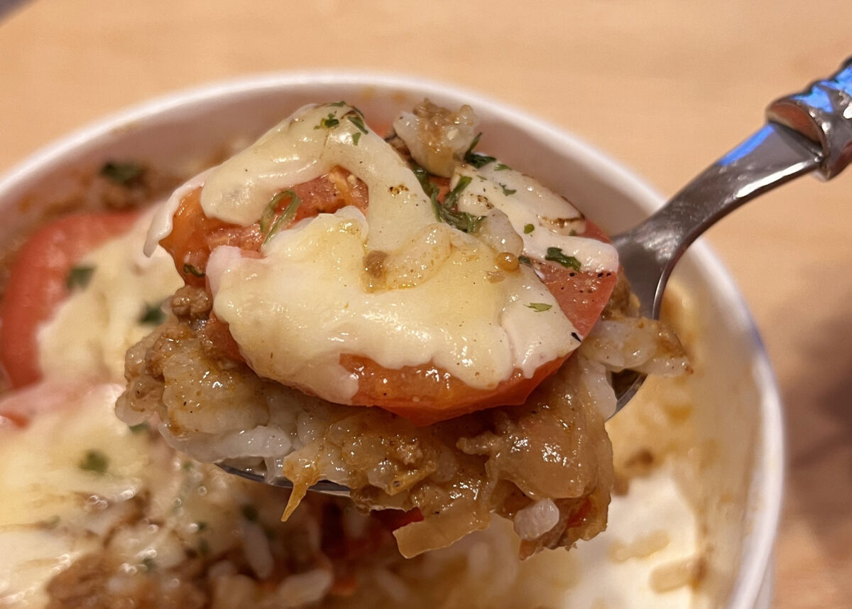 川口元郷 冷凍焼きチーズカレー チーズとスパイスと私