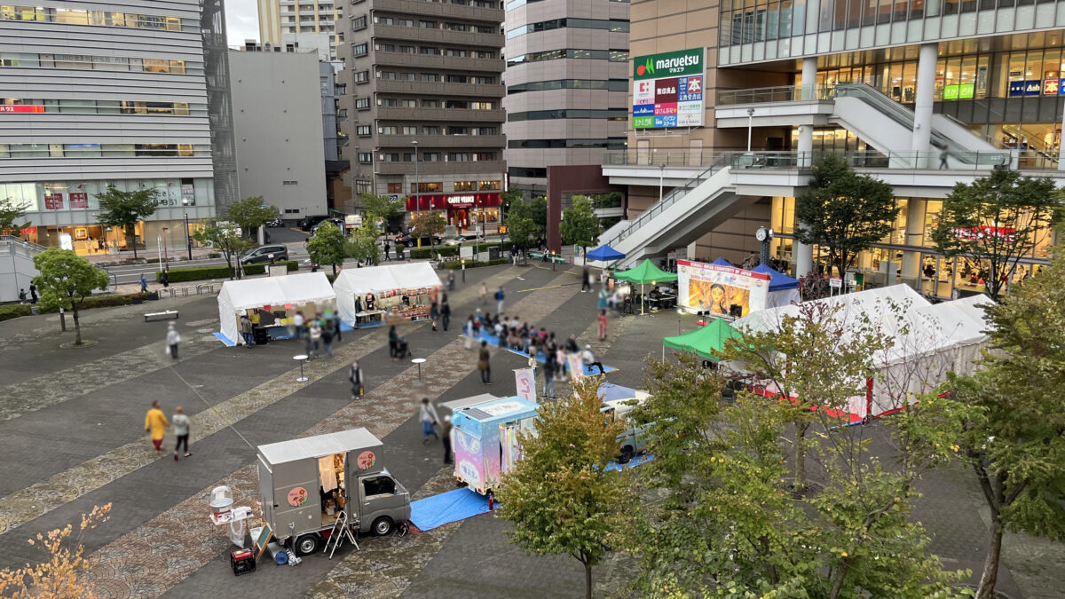 川口駅 キュポ・ラ広場 ドゥルガー祭り