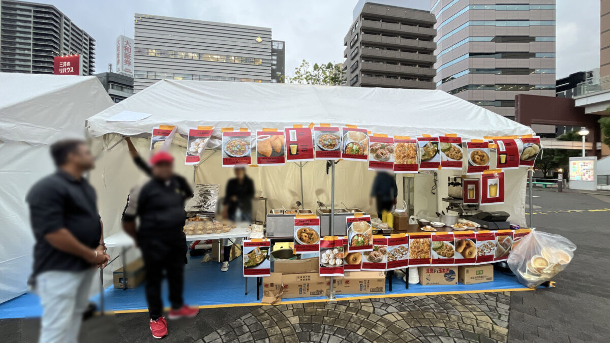 川口駅 キュポ・ラ広場 ドゥルガー祭り