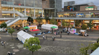 川口駅 キュポ・ラ広場 ドゥルガー祭り