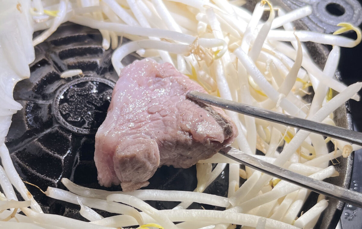 栄町 カウンター焼肉 肉松