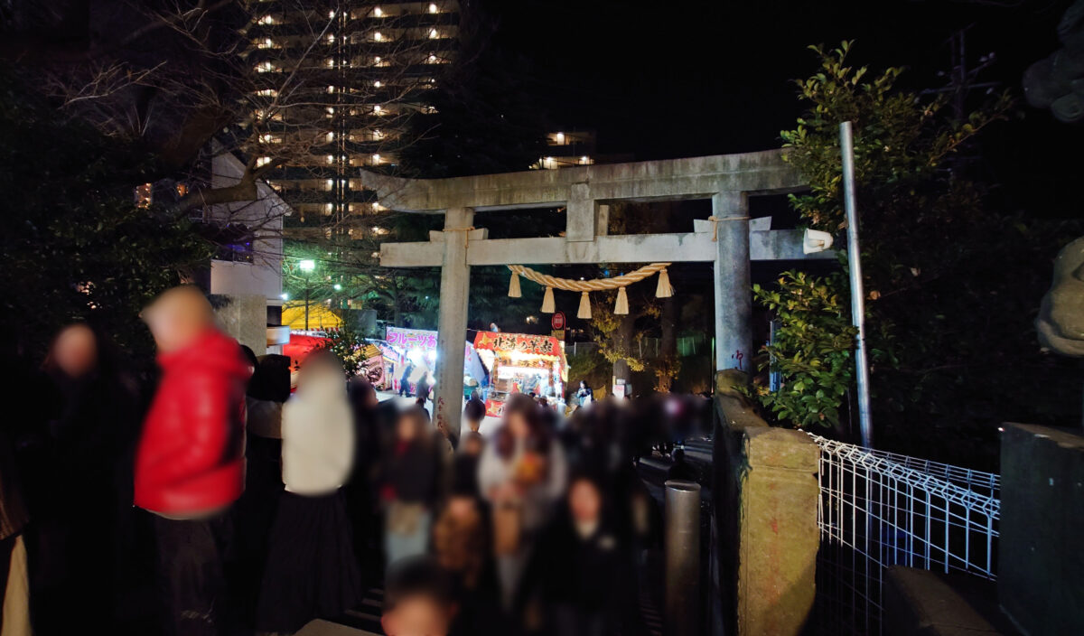 鳩ヶ谷氷川神社 おかめ市