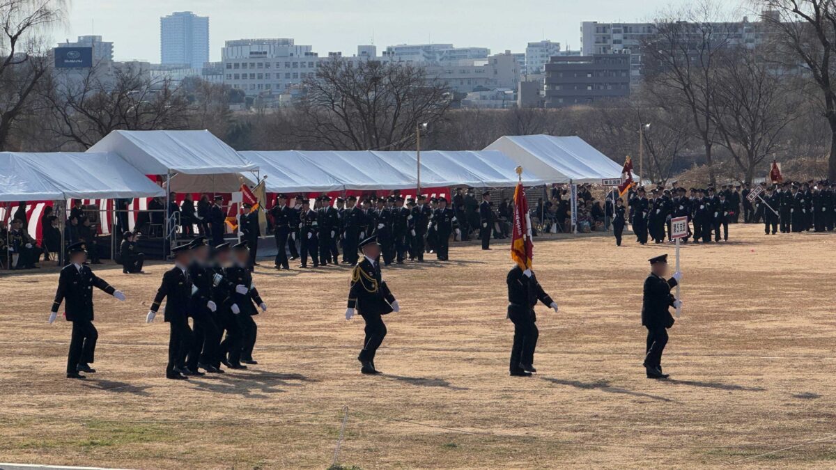 川口市消防出初式