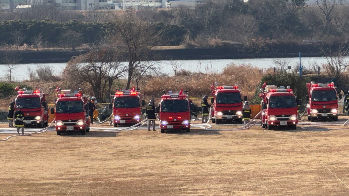 川口市消防出初式