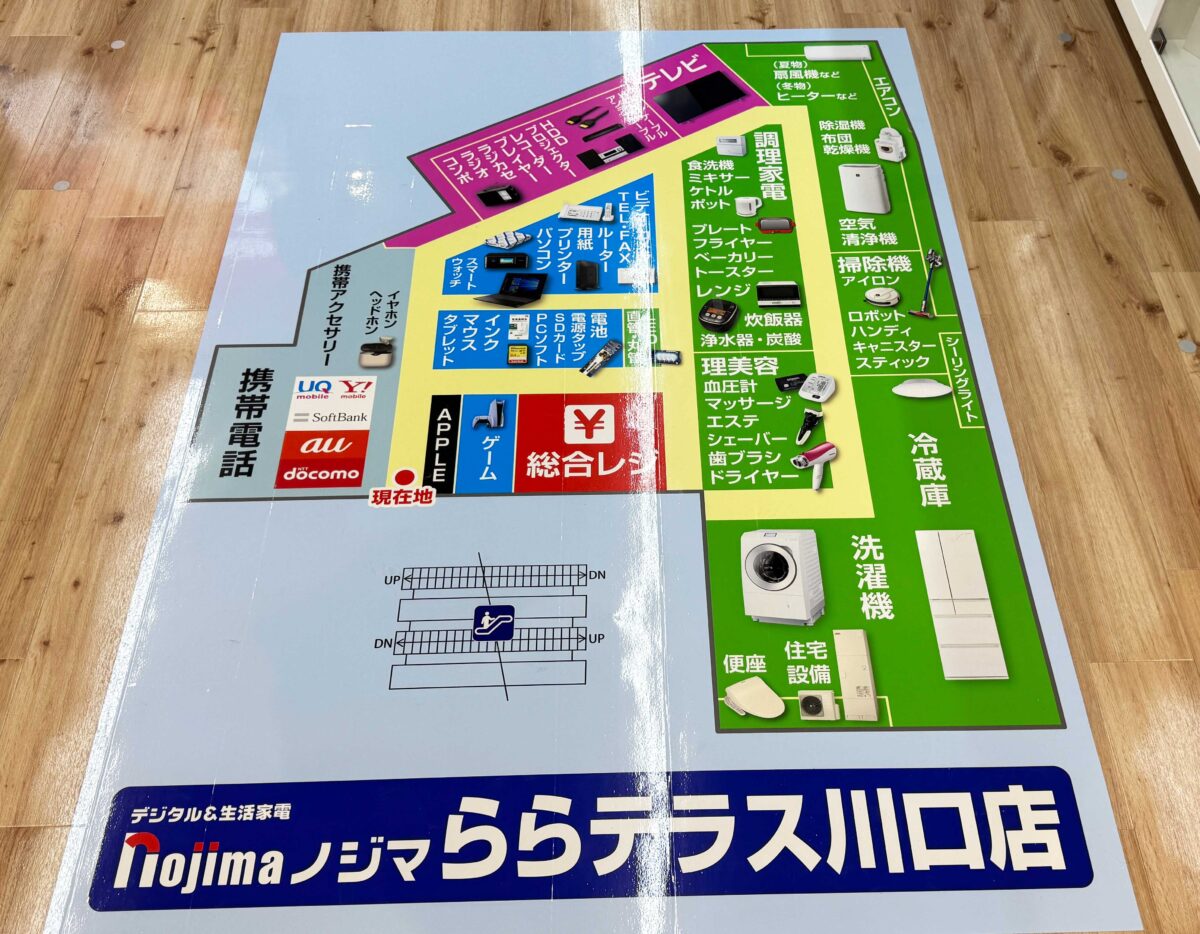 三井ショッピングパークららテラス川口7階