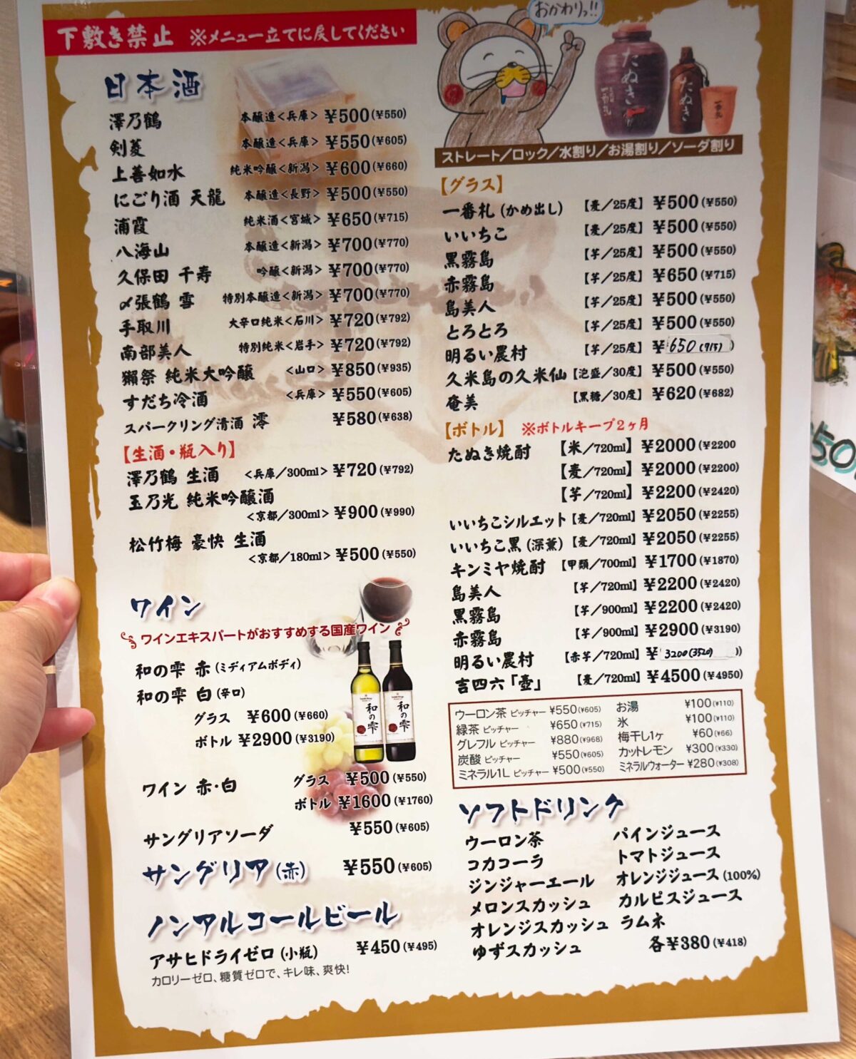 たぬき川口店