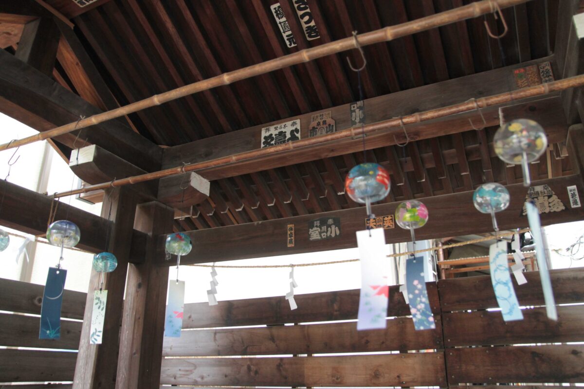 鎮守氷川神社　花手水