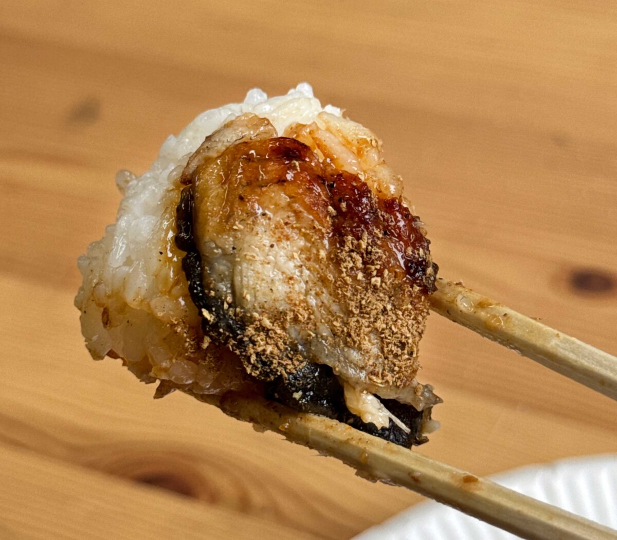 角上魚類川口店うなぎおにぎり