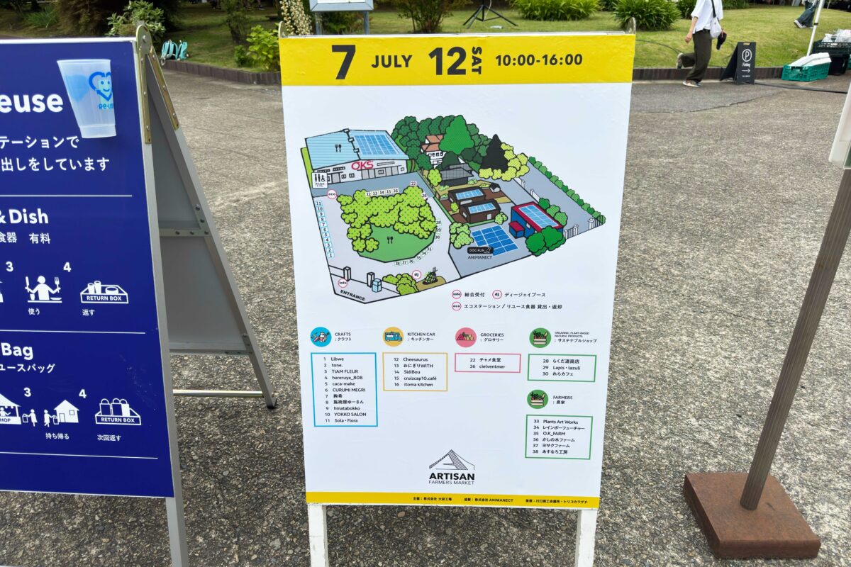 (ARTISAN) FARMERS MARKET KAWAGUCHI0712