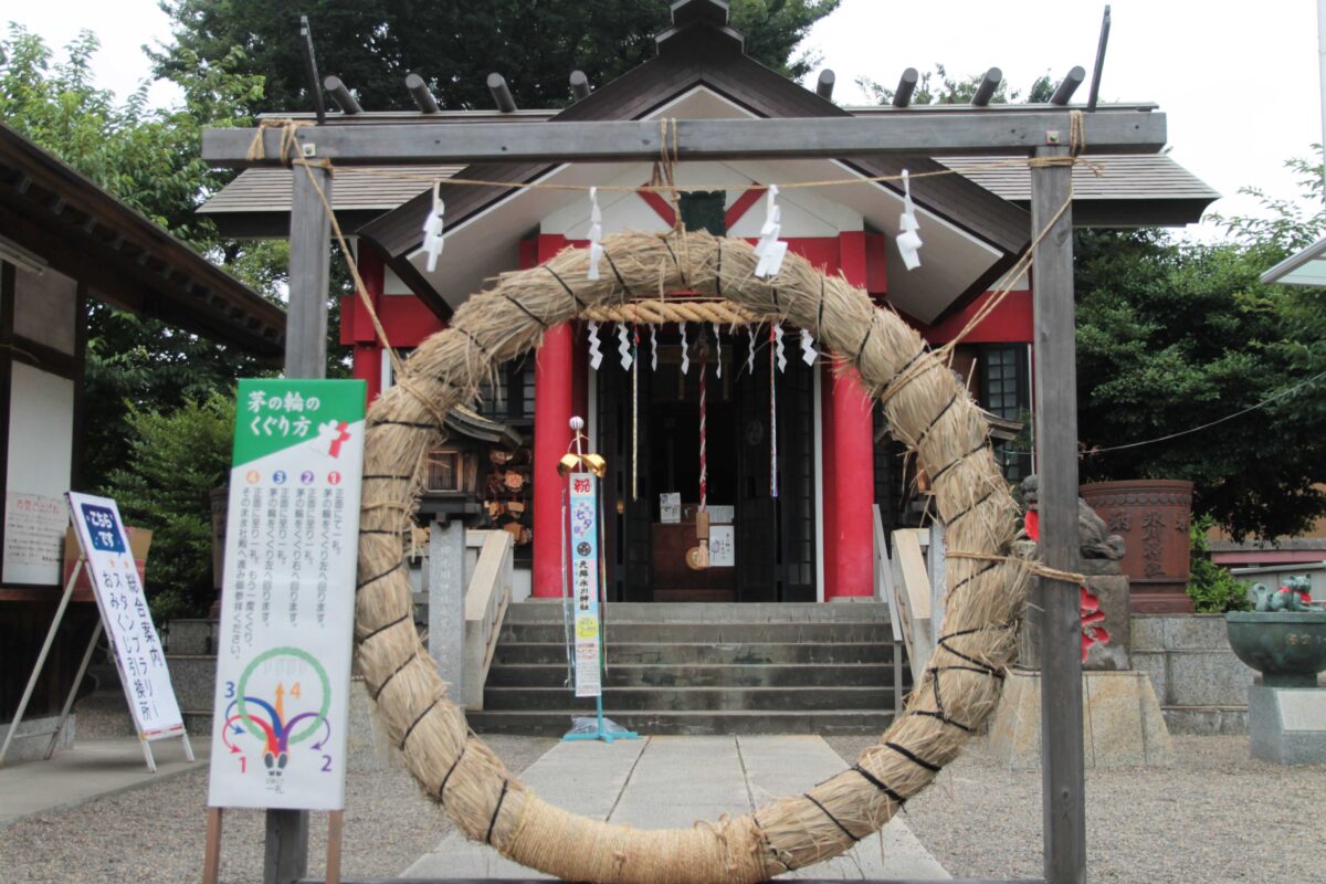 元郷氷川神社　神燈祭・七夕まつり