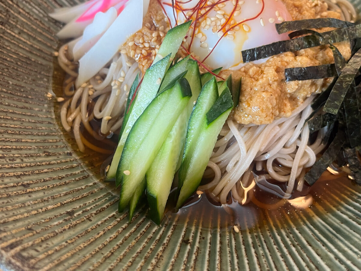 更科 冷やし胡麻味噌