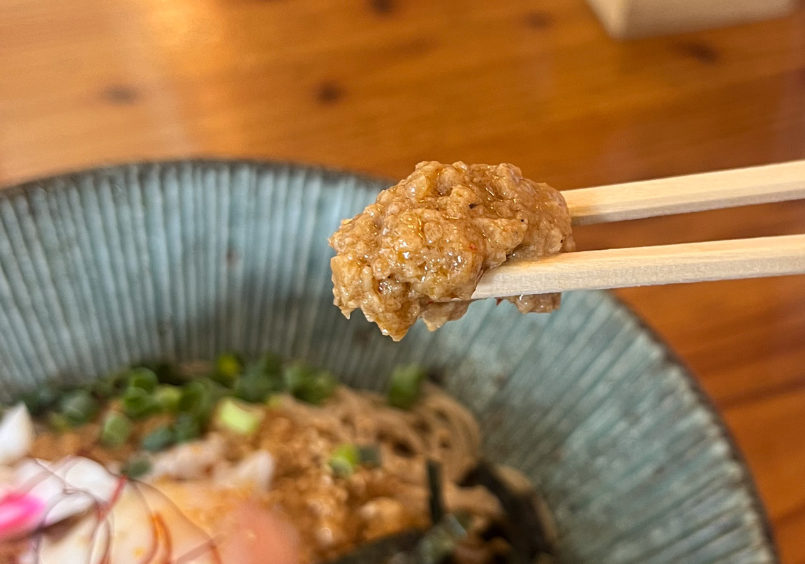 更科 冷やし胡麻味噌
