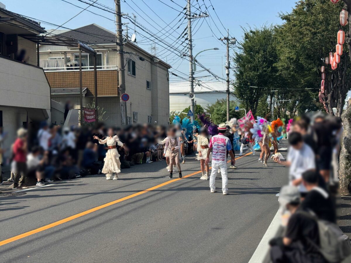 たたら祭りサンバパレード
