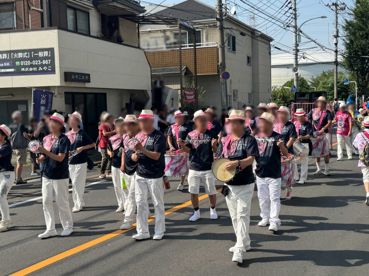 たたら祭りサンバパレード