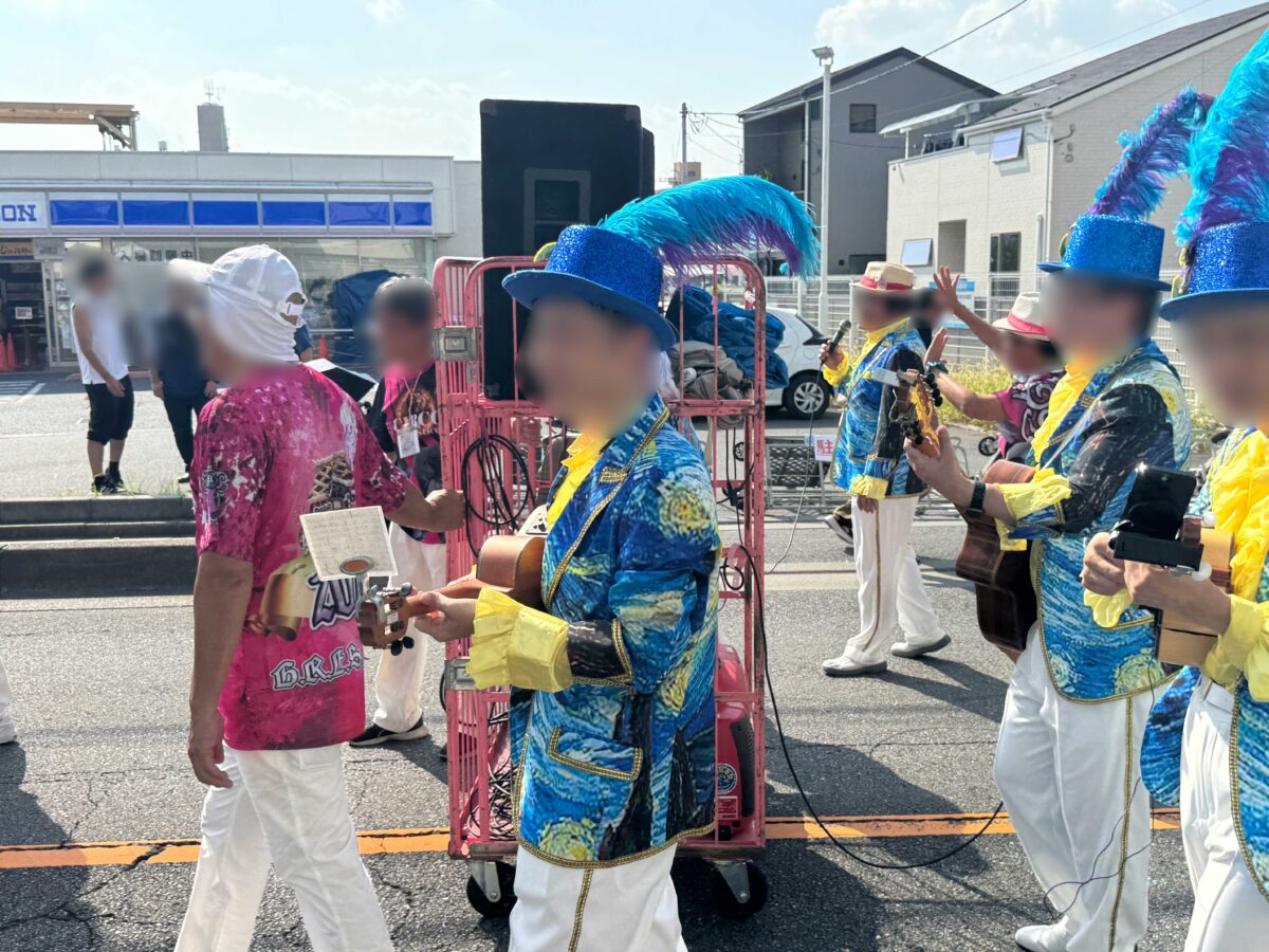 たたら祭りサンバパレード