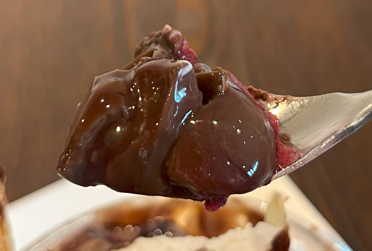 鳩ケ谷 Ponponカフェ チョコレートパフェ