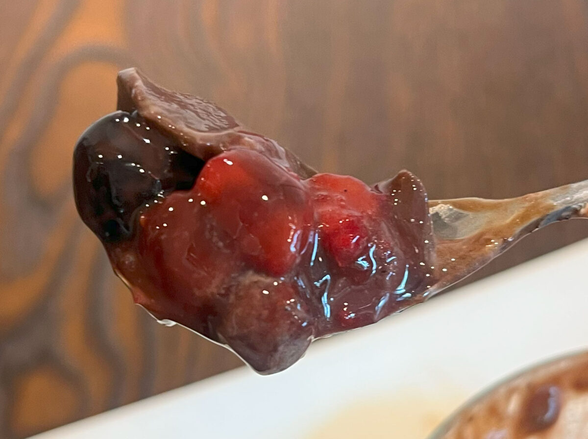 鳩ケ谷 Ponponカフェ チョコレートパフェ
