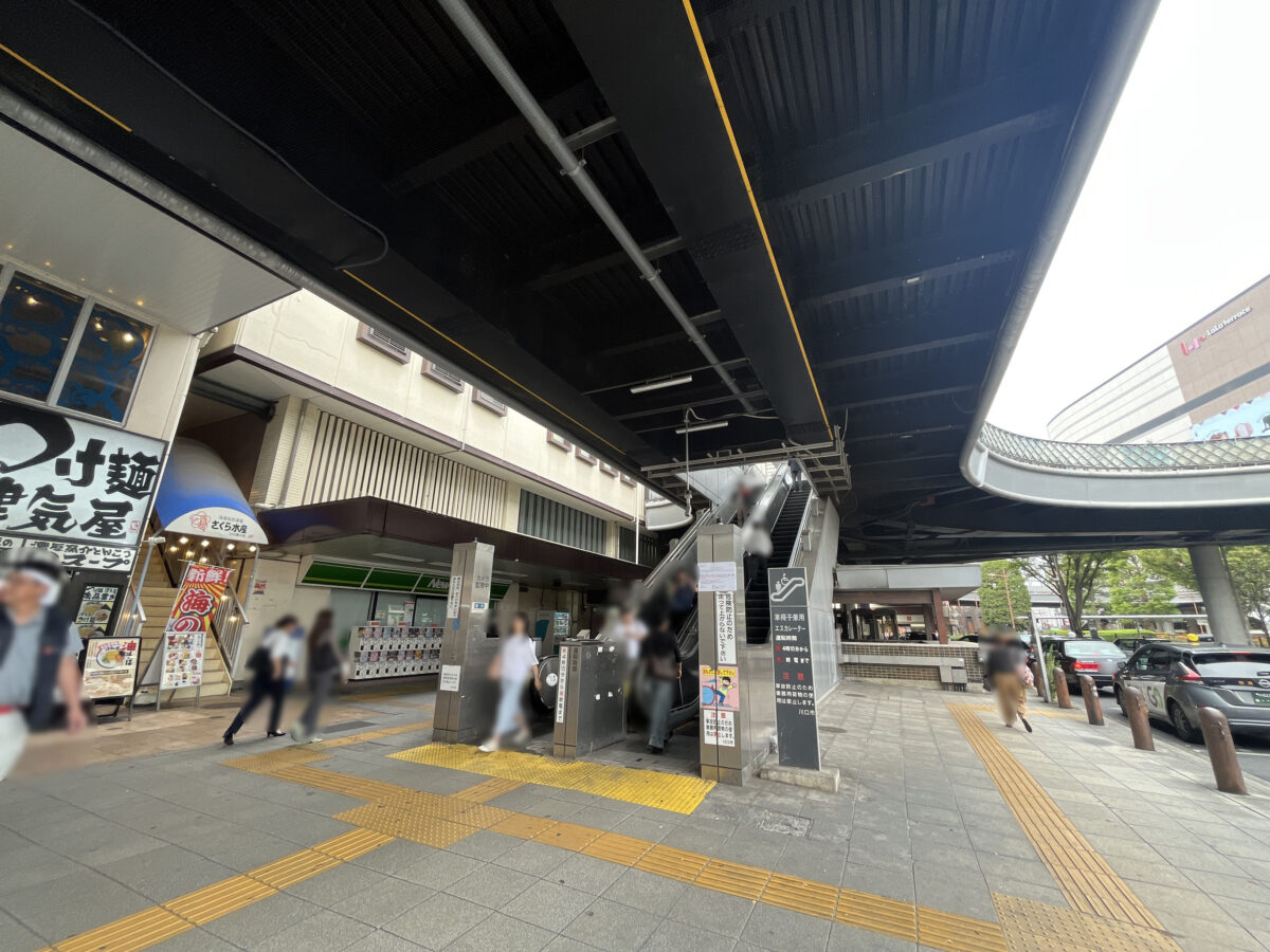 川口駅 エスカレーター