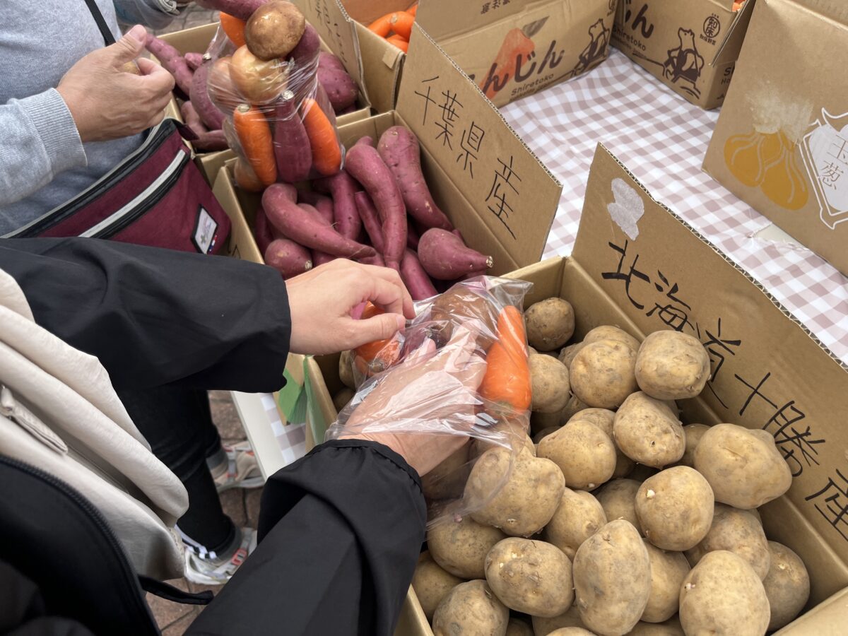 ララガーデン川口 野菜詰め放題チャレンジ