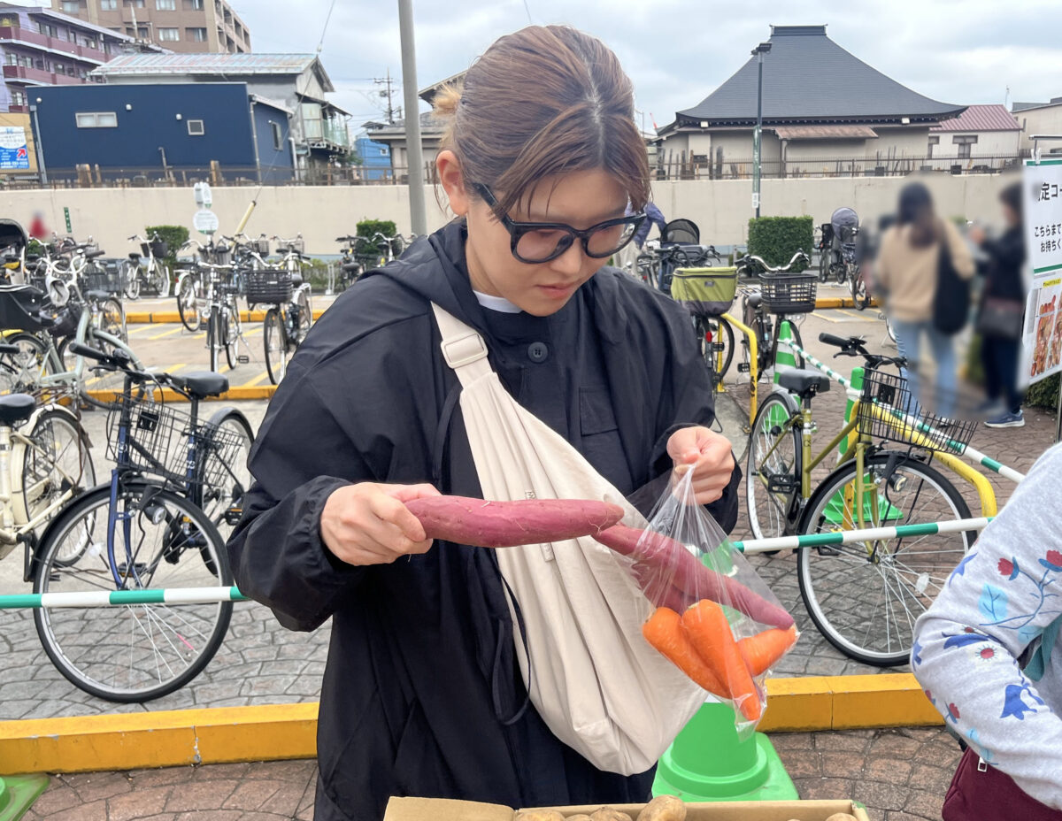 ララガーデン川口 野菜詰め放題チャレンジ