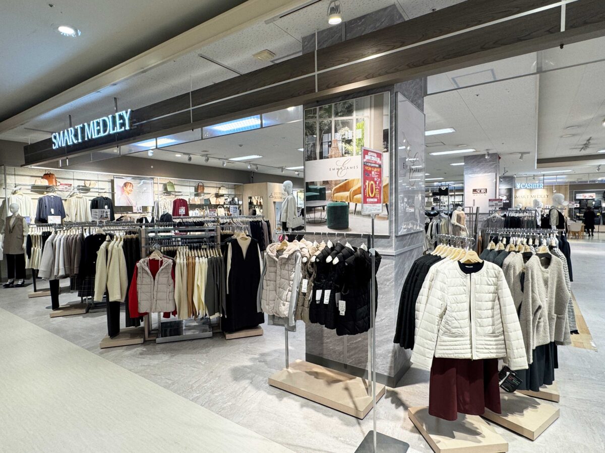 イオンモール川口前川2階衣料品フロア