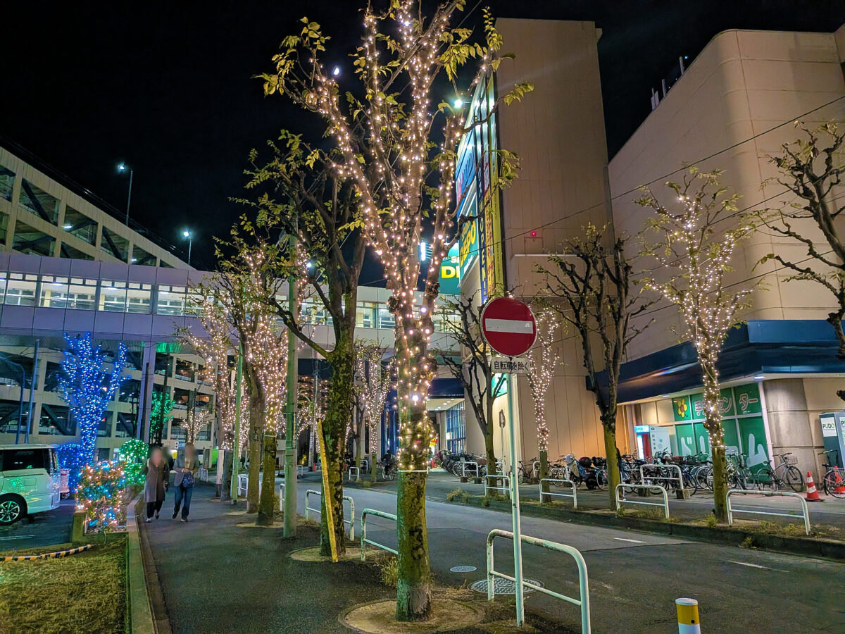 ミエルかわぐち イルミネーション
