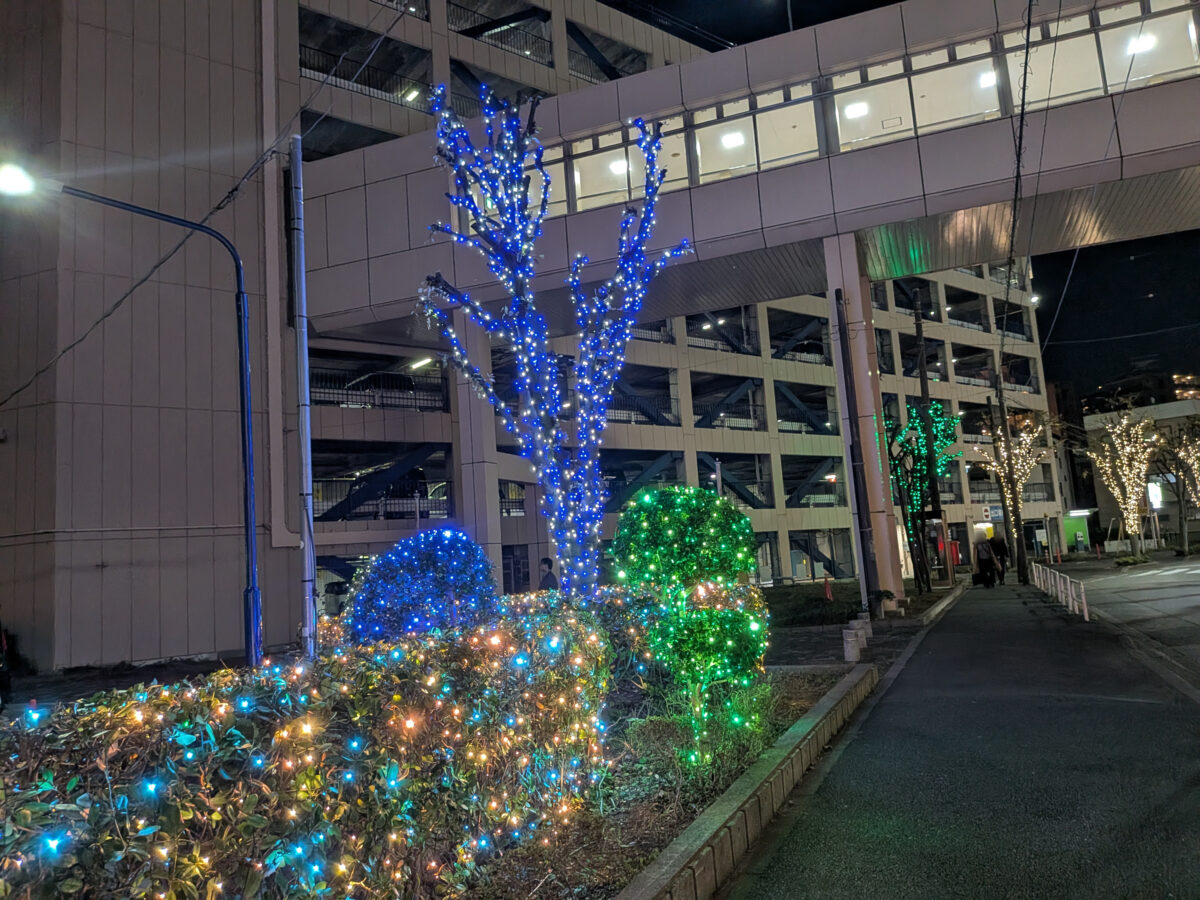 ミエルかわぐち イルミネーション