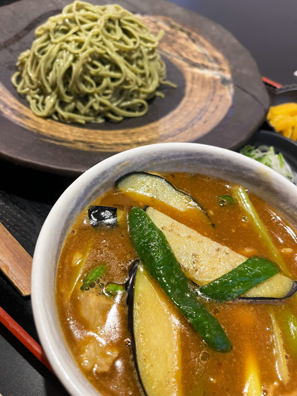 上青木西 山葵 カレーせいろ