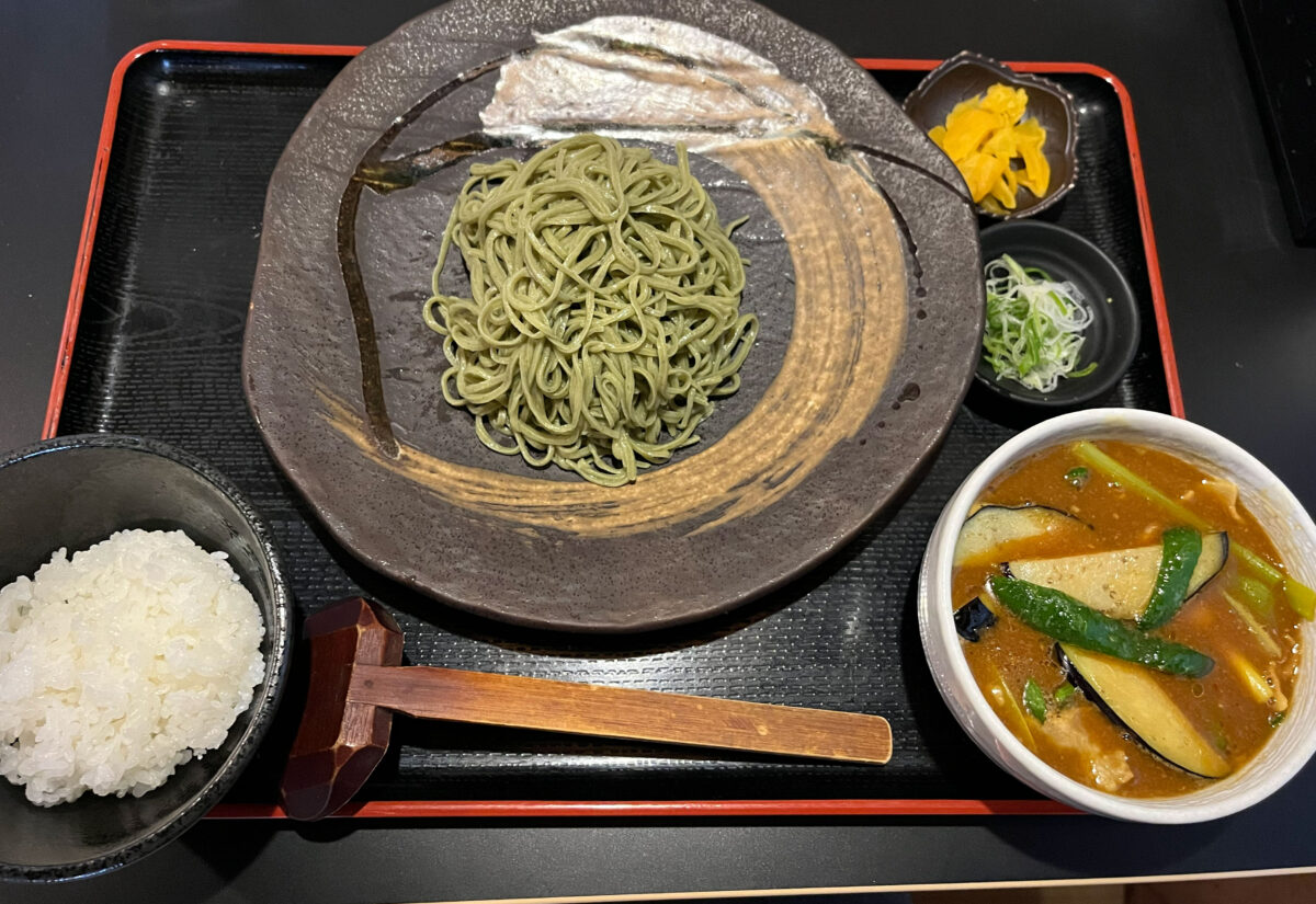上青木西 山葵 カレーせいろ