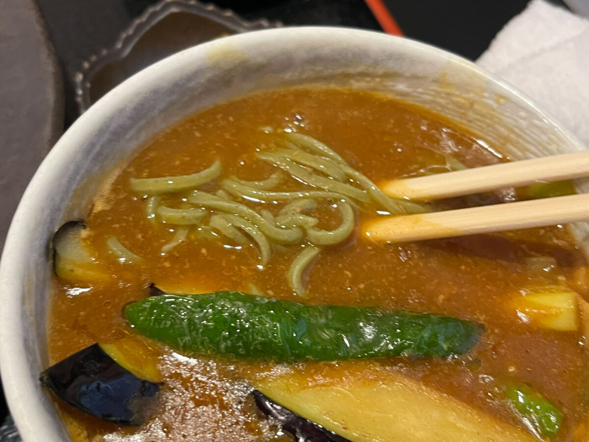 上青木西 山葵 カレーせいろ