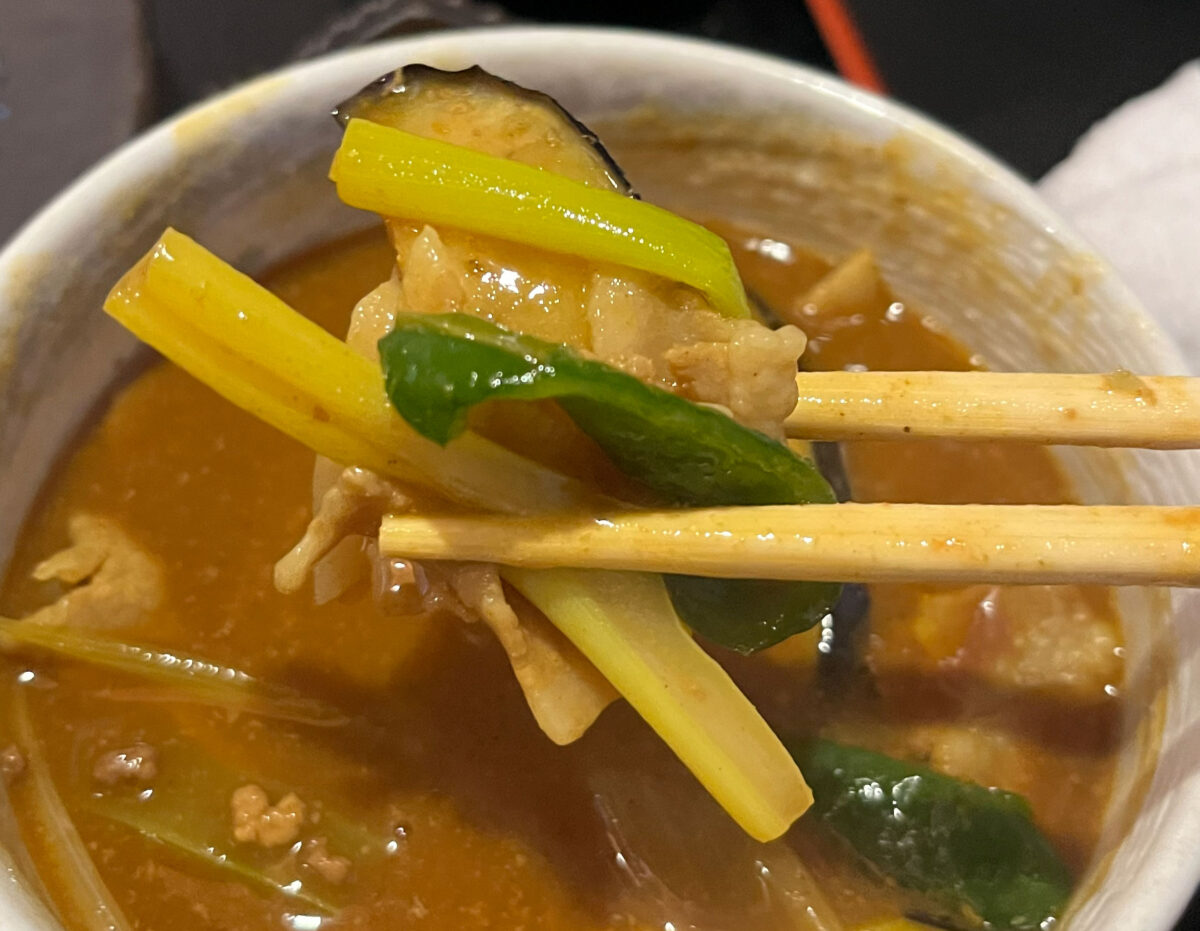 上青木西 山葵 カレーせいろ