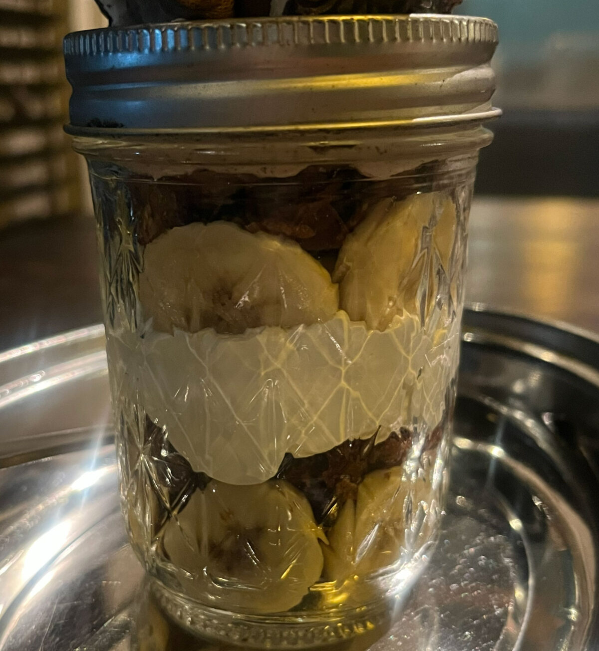 芝 CAFE ENZO チョコバナナジャーサンデー