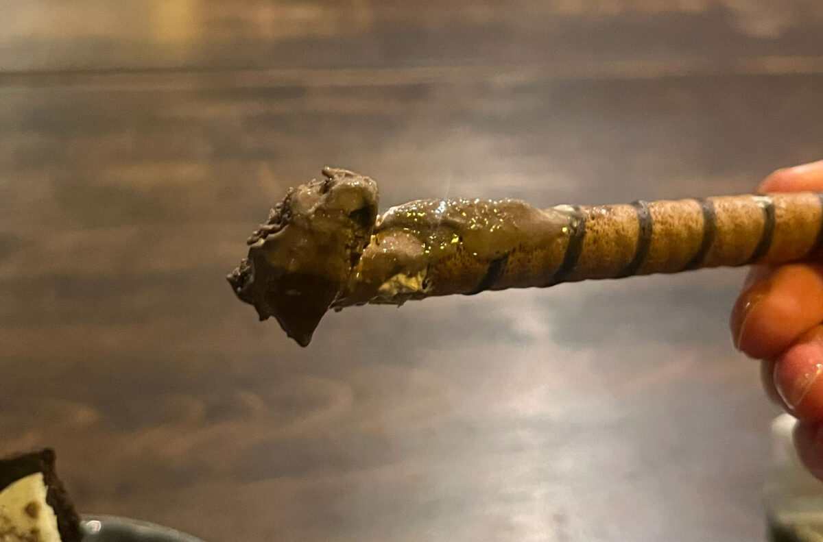 芝 CAFE ENZO チョコバナナジャーサンデー