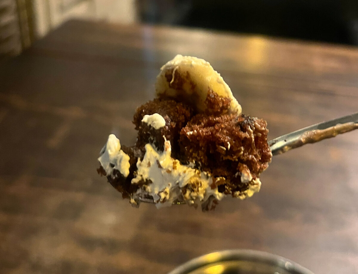 芝 CAFE ENZO チョコバナナジャーサンデー