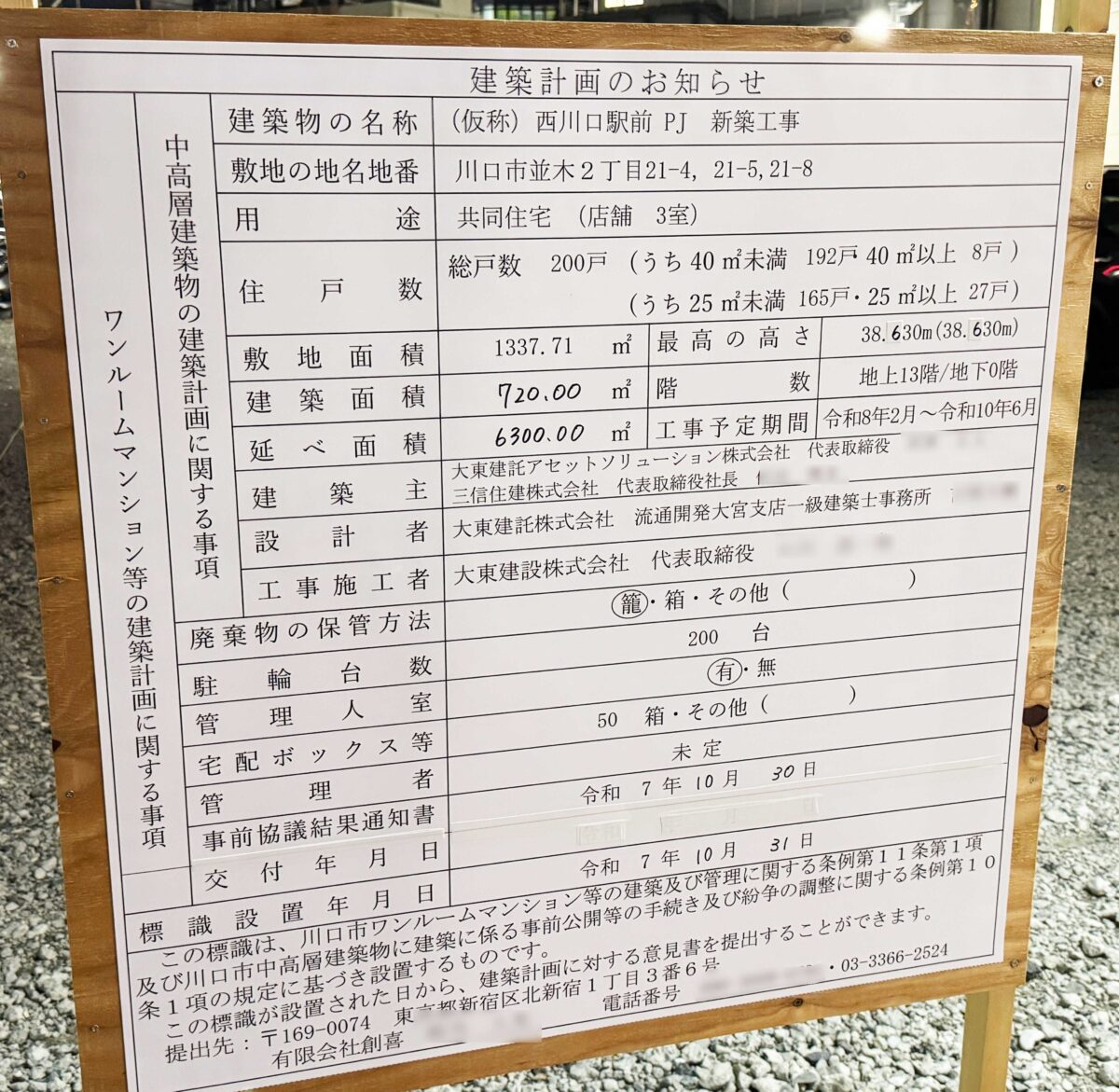 西川口　オリエンタルパサージュ跡地