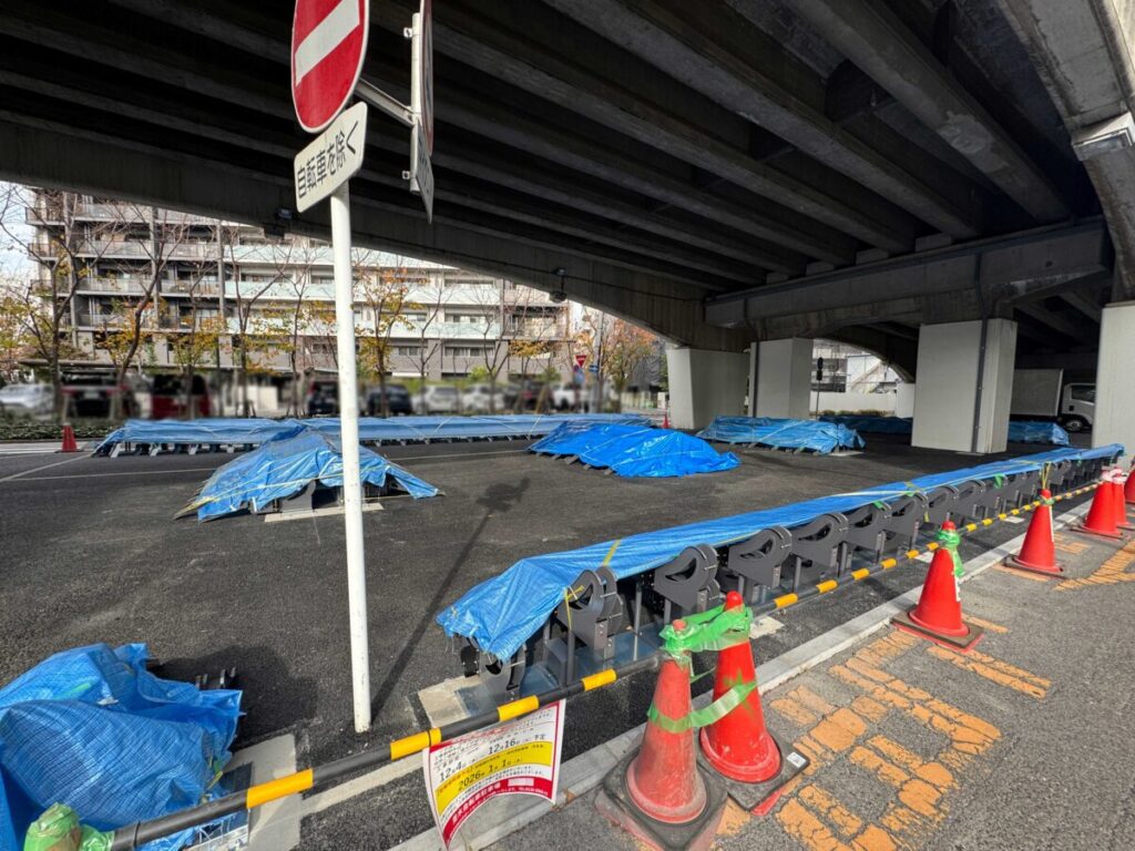 西川口陸橋下駐輪場