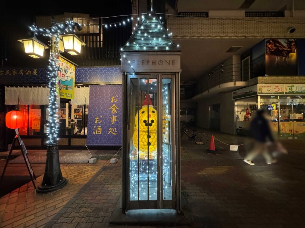 樹モール雪だるま