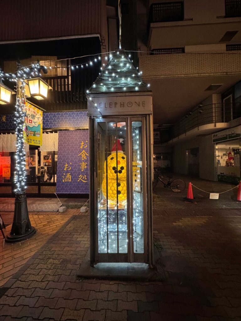 樹モール雪だるま