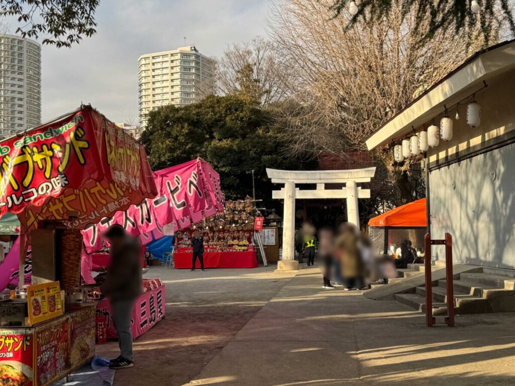 飯塚氷川神社 熊手市