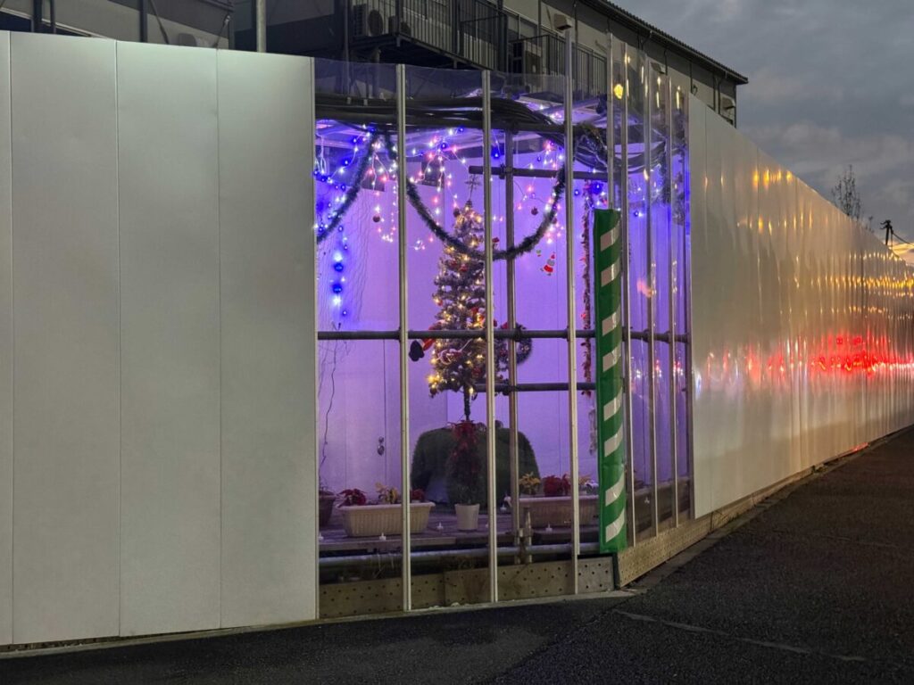 NHKスタジオ川口　建設現場