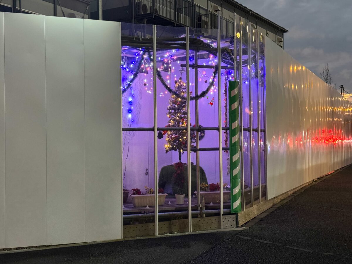 NHKスタジオ川口　建設現場