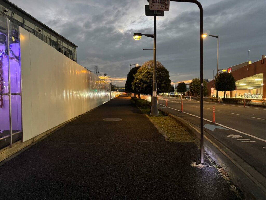 NHKスタジオ川口　建設現場