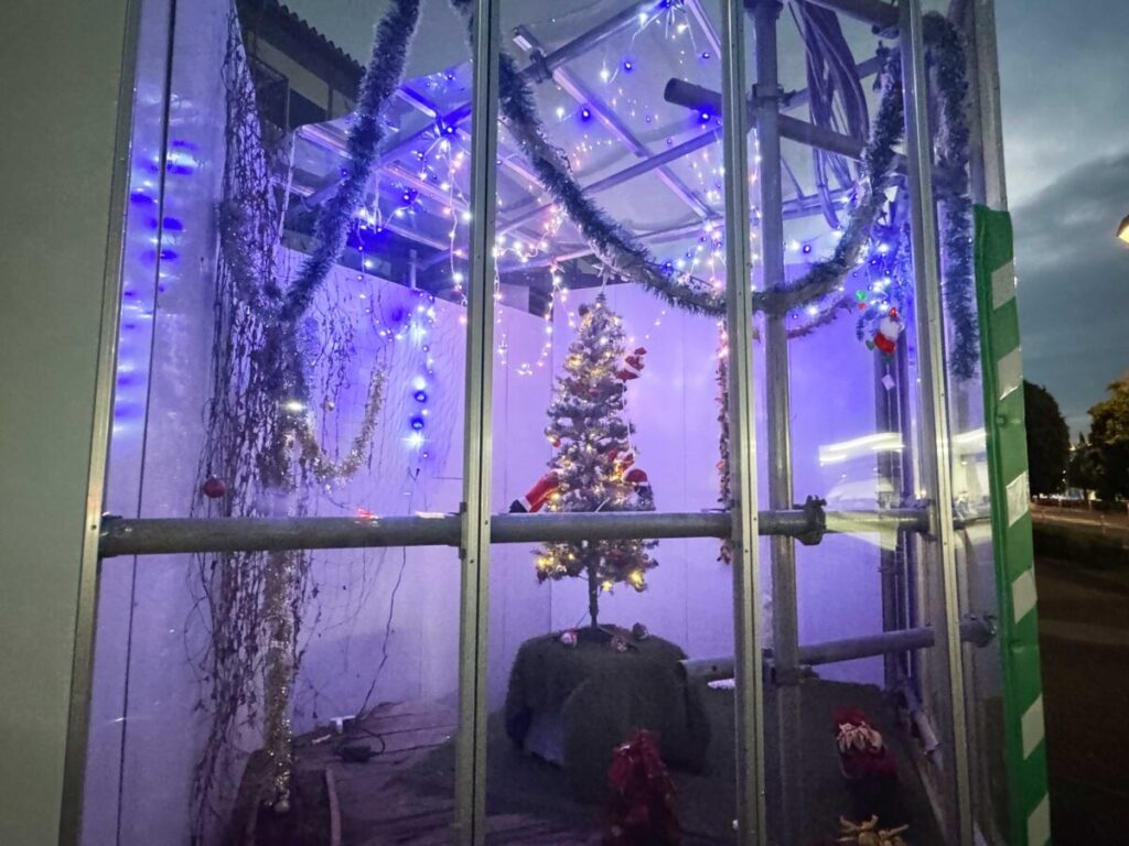 NHKスタジオ川口　建設現場