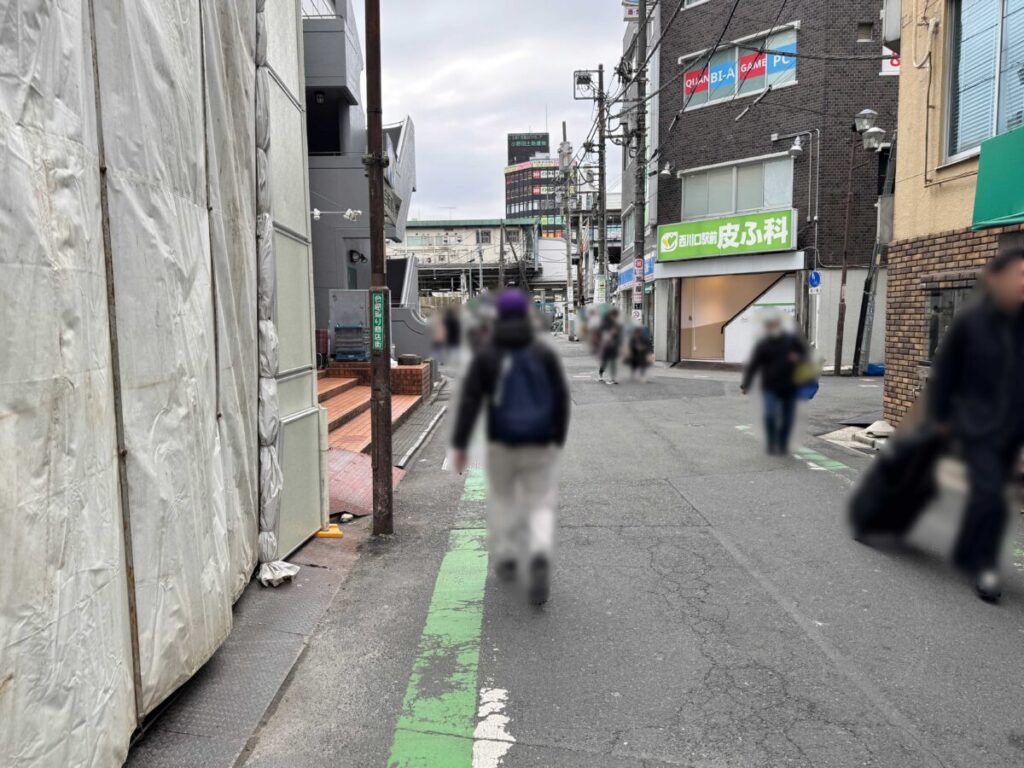 西川口「福招門」跡地