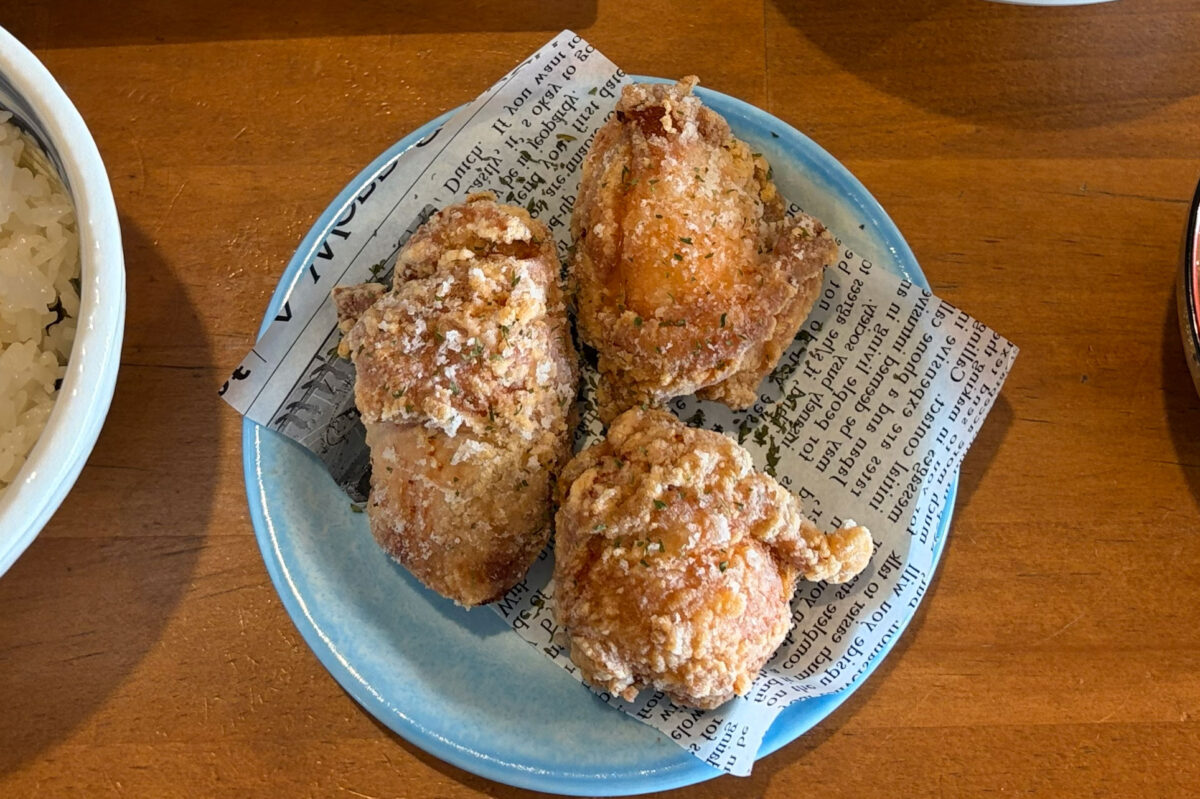 蕨 タニスケ からあげ定食